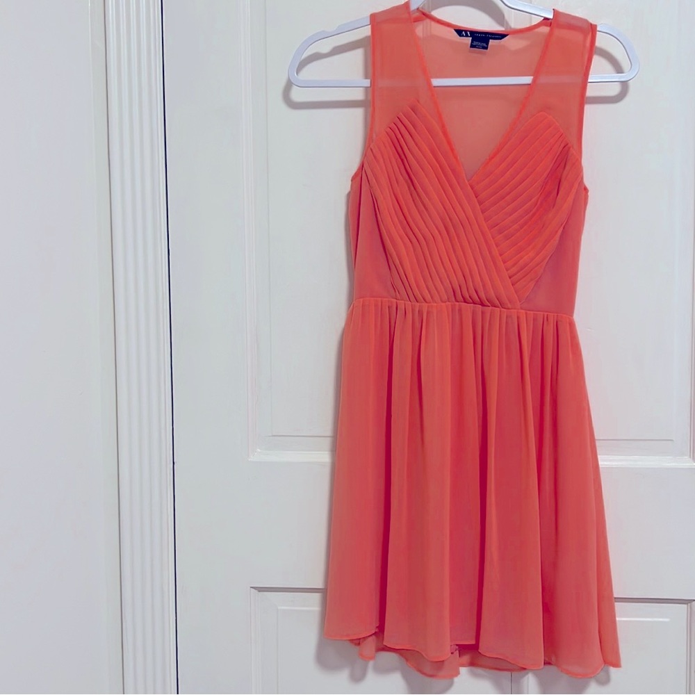 Wedding guest Satin Pleated dress